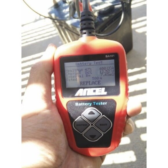 Car Battery Tester 12V Digital Automotive Batteries & Alternator Diagnostic Tool - Picture 3 of 3